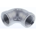 RS PRO Stainless Steel Pipe Fitting 90° Circular Elbow Female G 1/4 in x Female G 1/4 in 499-2852