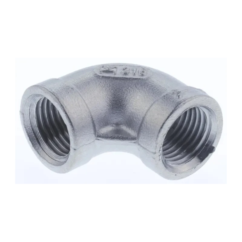 RS PRO Stainless Steel Pipe Fitting 90° Circular Elbow Female G 1/4 in x Female G 1/4 in 499-2852