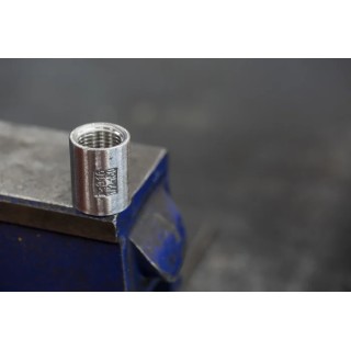 RS PRO Stainless Steel Pipe Fitting Socket Socket Female G Threaded 1/2 in x Female G Threaded 1/2 in 499-3013
