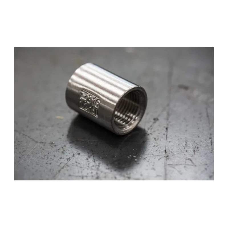 RS PRO Stainless Steel Pipe Fitting Socket Socket Female G Threaded 1/2 in x Female G Threaded 1/2 in 499-3013