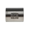 RS PRO Stainless Steel Pipe Fitting Socket Socket Female G Threaded 1/2 in x Female G Threaded 1/2 in 499-3013