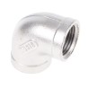 RS PRO Stainless Steel Pipe Fitting 90° Circular Elbow Female G 3/8 in x Female G 3/8 in 499-2874