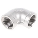 RS PRO Stainless Steel Pipe Fitting 90° Circular Elbow Female G 3/8 in x Female G 3/8 in 499-2874