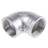 RS PRO Stainless Steel Pipe Fitting 90° Circular Elbow Female G Threaded 1-1/4 in x Female G Threaded 1-1/4 in 499-3079