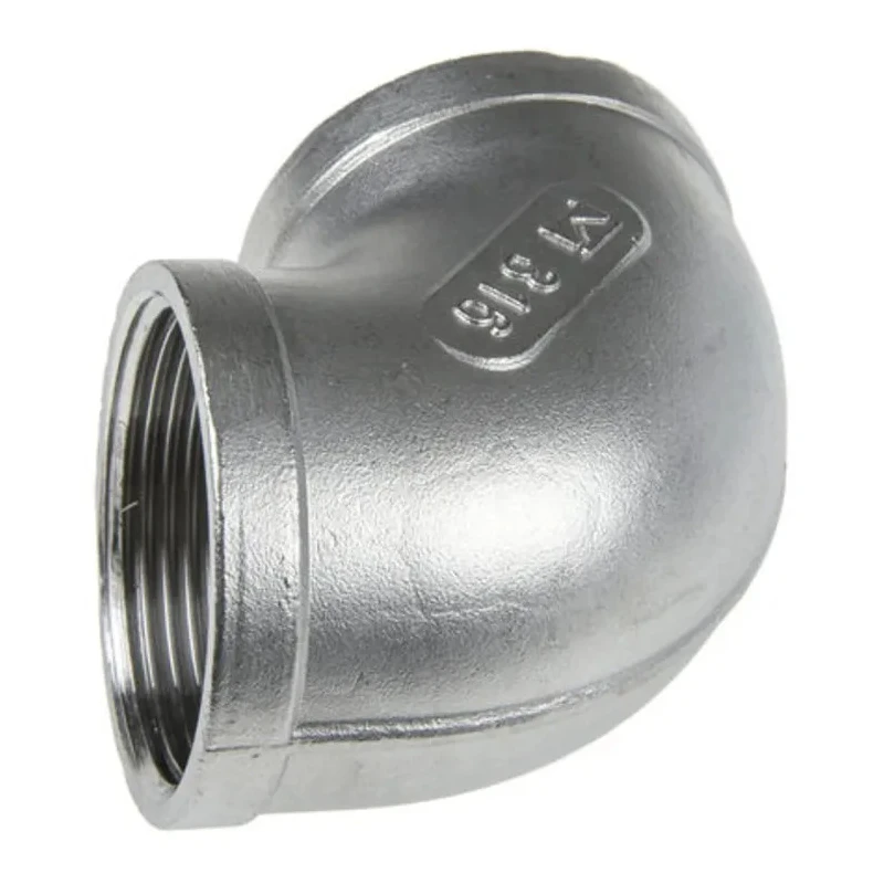 RS PRO Stainless Steel Pipe Fitting 90° Circular Elbow Female G Threaded 1-1/4 in x Female G Threaded 1-1/4 in 499-3079