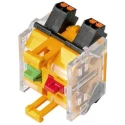 EAO Modular Switch Contact Block 250V 6A Push-in Terminal 2 NC Contacts 704.908.4