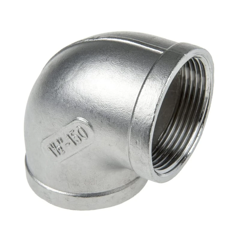RS PRO Stainless Steel Pipe Fitting 90° Circular Elbow Female G Threaded 1-1/2 in x Female G Threaded 1-1/2 in 499-3085