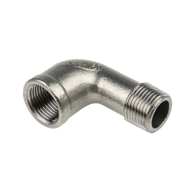 RS PRO Stainless Steel Pipe Fitting 90° Circular Elbow Female R Threaded 3/8 in x Male R Threaded 3/8 in 499-3316