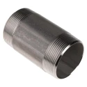 RS PRO Stainless Steel Pipe Fitting Straight Circular Nipple Male Threaded 2 in x Male Threaded 2 in 499-3293