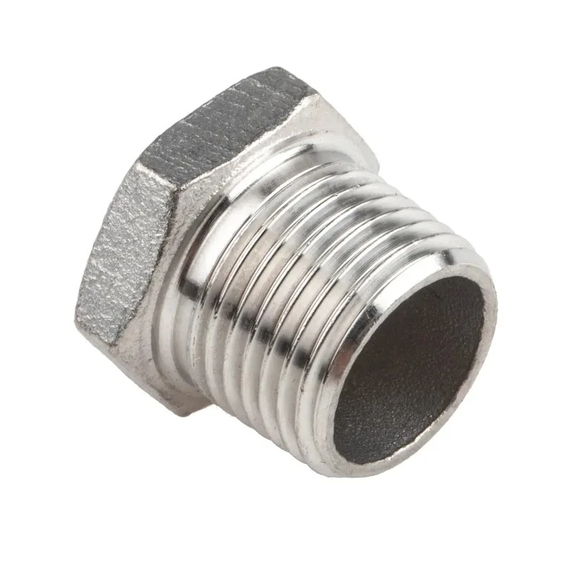 RS PRO Stainless Steel Pipe Fitting Straight Hexagon Plug Male Threaded 1/2 in 499-3467