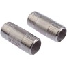 RS PRO Stainless Steel Pipe Fitting, Straight Circular Nipple, Male Threaded 3/4 in x Male Threaded 3/4 in 499-3259