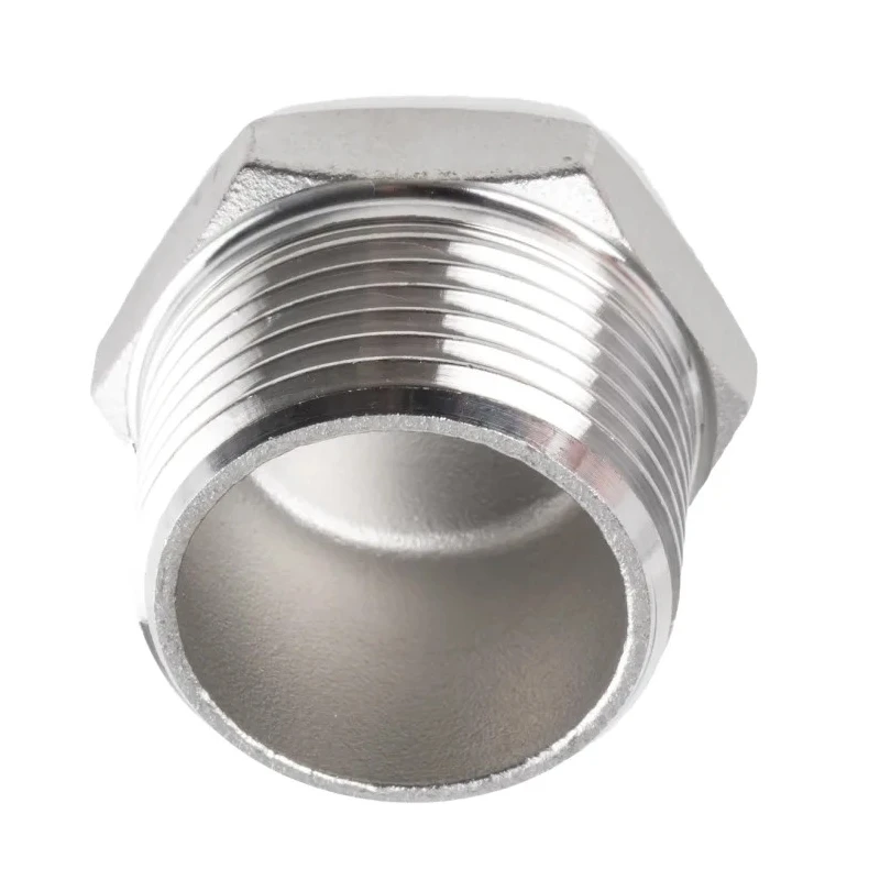 RS PRO Stainless Steel Pipe Fitting, Straight Hexagon Plug, Male Threaded 1 in 499-3489