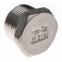 RS PRO Stainless Steel Pipe Fitting Straight Hexagon Plug Male Threaded 3/4 in 499-3473