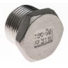 RS PRO Stainless Steel Pipe Fitting Straight Hexagon Plug Male Threaded 3/4 in 499-3473