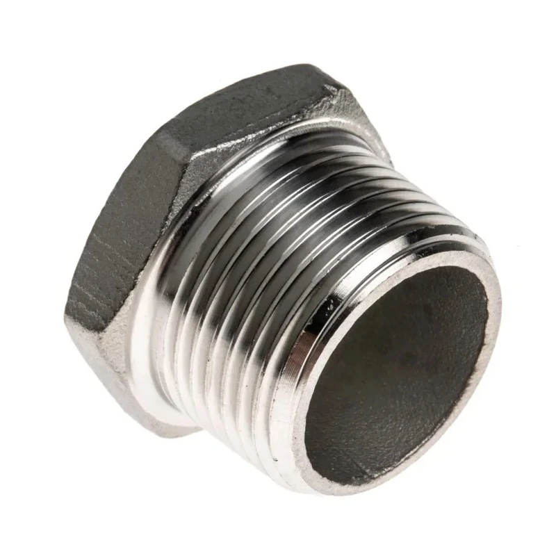 RS PRO Stainless Steel Pipe Fitting Straight Hexagon Plug Male Threaded 3/4 in 499-3473