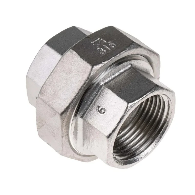 RS PRO Stainless Steel Pipe Fitting Straight Octagon Union Female G Threaded 1 in x Female G Threaded 1 in 499-3518