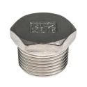 RS PRO Stainless Steel Pipe Fitting Straight Hexagon Plug Male Threaded 3/4 in 499-3473