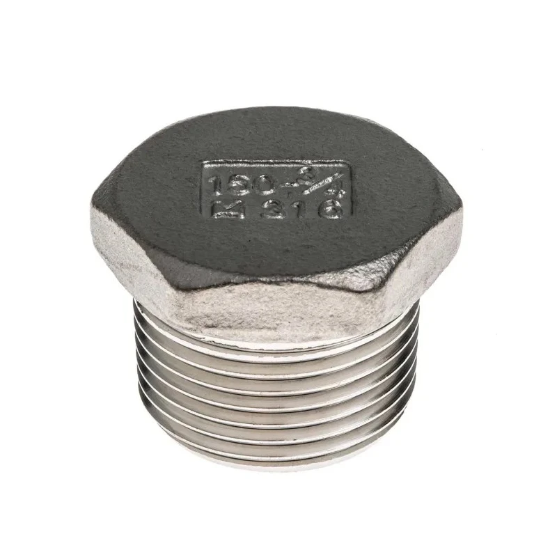 RS PRO Stainless Steel Pipe Fitting Straight Hexagon Plug Male Threaded 3/4 in 499-3473