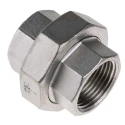 RS PRO Stainless Steel Pipe Fitting Straight Octagon Union Female G Threaded 1 in x Female G Threaded 1 in 499-3518