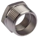 RS PRO Stainless Steel Pipe Fitting, Straight Hexagon Reducing Bush, Male Threaded 1 in x Female G Threaded 3/4 in 499-3546