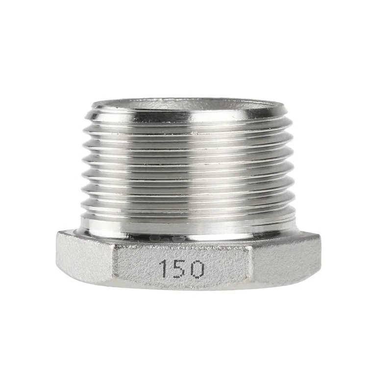 RS PRO Stainless Steel Pipe Fitting Straight Hexagon Bush Male Threaded 3/4 in x Female G Threaded 1/2 in 499-3524