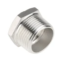 RS PRO Stainless Steel Pipe Fitting Straight Hexagon Bush Male Threaded 3/4 in x Female G Threaded 1/2 in 499-3524
