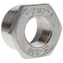 RS PRO Stainless Steel Pipe Fitting Straight Hexagon Bush Male Threaded 1 in x Female G Threaded 1/2 in 499-3530
