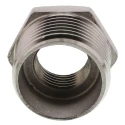 RS PRO Stainless Steel Pipe Fitting Straight Hexagon Bush Male Threaded 1 in x Female G Threaded 1/2 in 499-3530