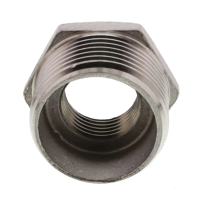 RS PRO Stainless Steel Pipe Fitting Straight Hexagon Bush Male Threaded 1 in x Female G Threaded 1/2 in 499-3530