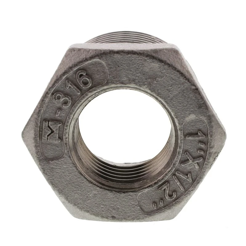 RS PRO Stainless Steel Pipe Fitting Straight Hexagon Bush Male Threaded 1 in x Female G Threaded 1/2 in 499-3530