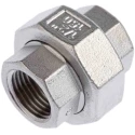 RS PRO Stainless Steel Pipe Fitting Straight Octagon Union Female G Threaded 1/2 in x Female G Threaded 1/2 in 499-3495