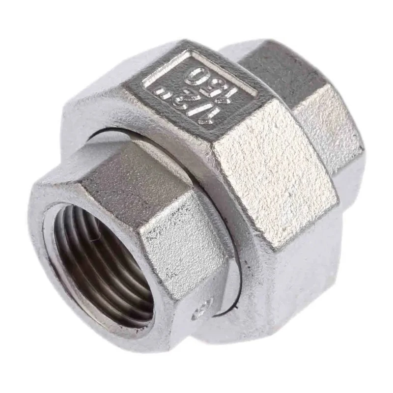 RS PRO Stainless Steel Pipe Fitting Straight Octagon Union Female G Threaded 1/2 in x Female G Threaded 1/2 in 499-3495