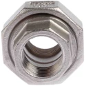 RS PRO Stainless Steel Pipe Fitting Straight Octagon Union Female G Threaded 1/2 in x Female G Threaded 1/2 in 499-3495