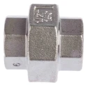 RS PRO Stainless Steel Pipe Fitting Straight Octagon Union Female G Threaded 1/2 in x Female G Threaded 1/2 in 499-3495