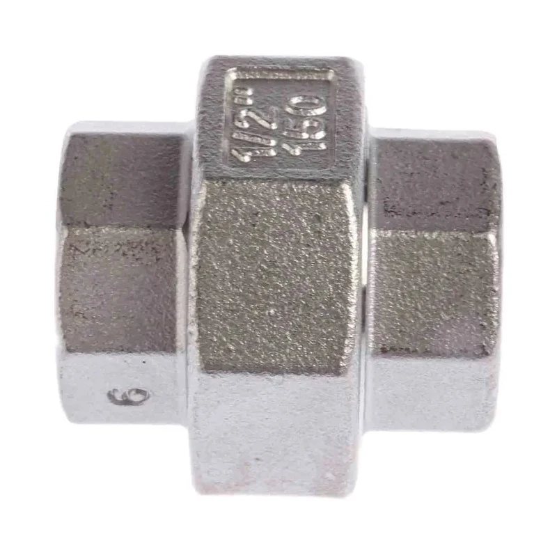 RS PRO Stainless Steel Pipe Fitting Straight Octagon Union Female G Threaded 1/2 in x Female G Threaded 1/2 in 499-3495