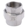 RS PRO Stainless Steel Pipe Fitting Straight Union Female G Threaded 1-1/4 in x Female G Threaded 1-1/4 in 499-3681