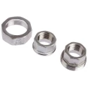 RS PRO Stainless Steel Pipe Fitting Straight Octagon Union Female G Threaded 1/2 in x Female G Threaded 1/2 in 499-3495