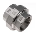 RS PRO Stainless Steel Pipe Fitting, Straight Union, Female G Threaded 1-1/2 in x Female G Threaded 1-1/2 in 499-3697