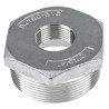 RS PRO Stainless Steel Pipe Fitting Straight Hexagon Bush Male Threaded 2 in x Female G Threaded 1/2 in 499-3726