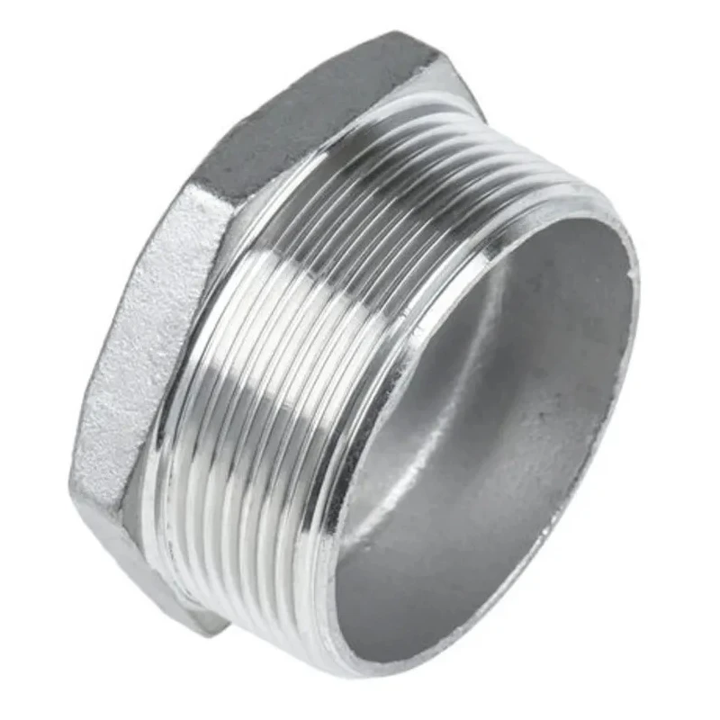 RS PRO Stainless Steel Pipe Fitting Straight Hexagon Bush Male Threaded 2 in x Female G Threaded 1/2 in 499-3726