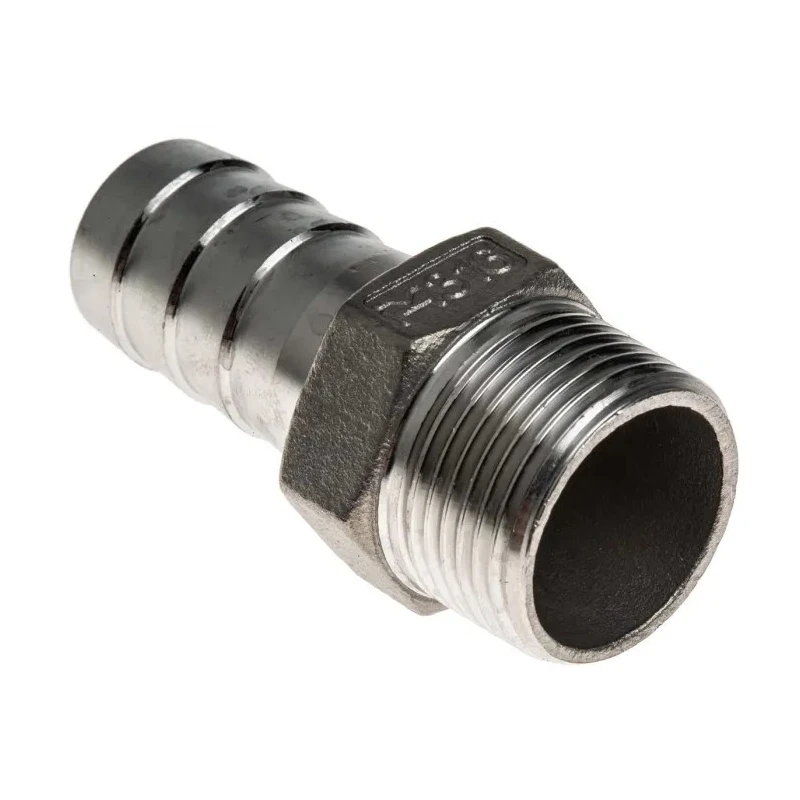 RS PRO Stainless Steel Pipe Fitting Straight Hexagon Nipple Male Threaded 3/4 in x Male Threaded 20 mm 499-3760