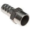 RS PRO Stainless Steel Pipe Fitting Straight Hexagon Nipple Male Threaded 3/4 in x Male Threaded 20 mm 499-3760