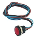 APEM IA Series Push Button Switch Panel 16.2 mm Cutout SPDT IP67 24 V dc 1 kV ac IAR5F1600