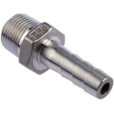 RS PRO Stainless Steel Pipe Fitting Straight Hexagon Nipple Male Threaded 3/8 in x Male 10 mm 499-3748