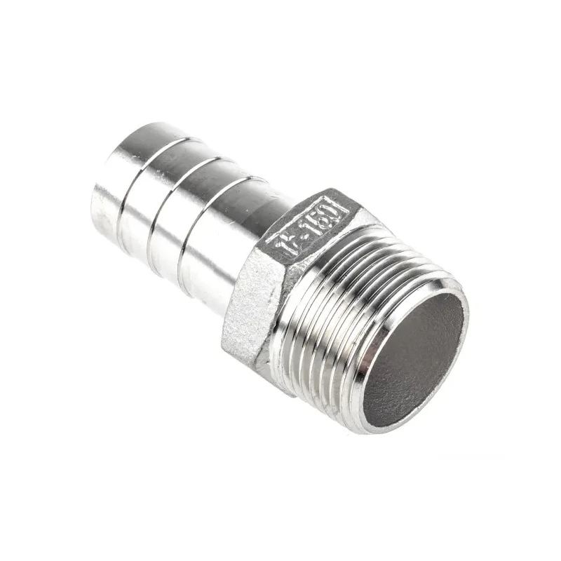 RS PRO Stainless Steel Pipe Fitting Straight Hexagon Nipple Male Threaded 1 in x Male Threaded 25 mm 499-3776