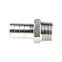 RS PRO Stainless Steel Pipe Fitting Straight Hexagon Nipple Male Threaded 1 in x Male Threaded 25 mm 499-3776