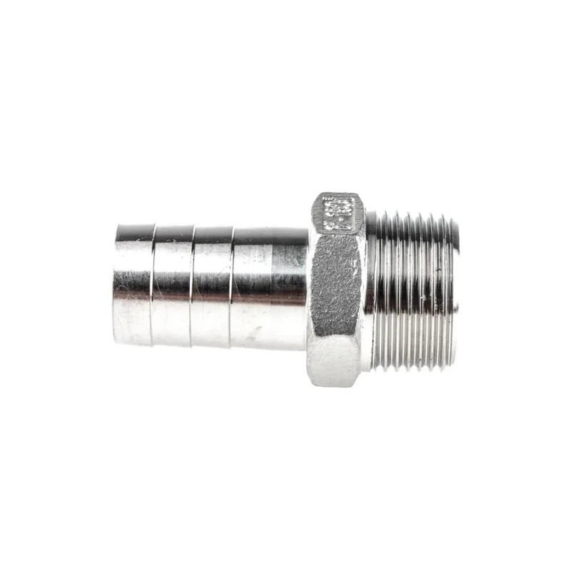 RS PRO Stainless Steel Pipe Fitting Straight Hexagon Nipple Male Threaded 1 in x Male Threaded 25 mm 499-3776