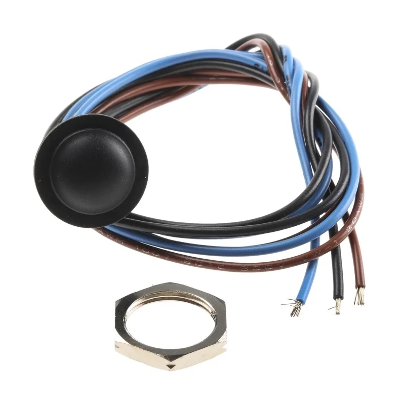 APEM IA Series Push Button Switch, Panel Mount, 16.2 mm Cutout, SPDT, IP67, 24 V dc IAR5F1200