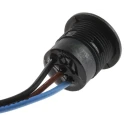 APEM IA Series Push Button Switch, Panel Mount, 16.2 mm Cutout, SPDT, IP67, 24 V dc IAR5F1200