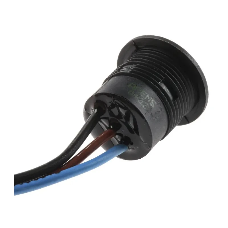 APEM IA Series Push Button Switch, Panel Mount, 16.2 mm Cutout, SPDT, IP67, 24 V dc IAR5F1200
